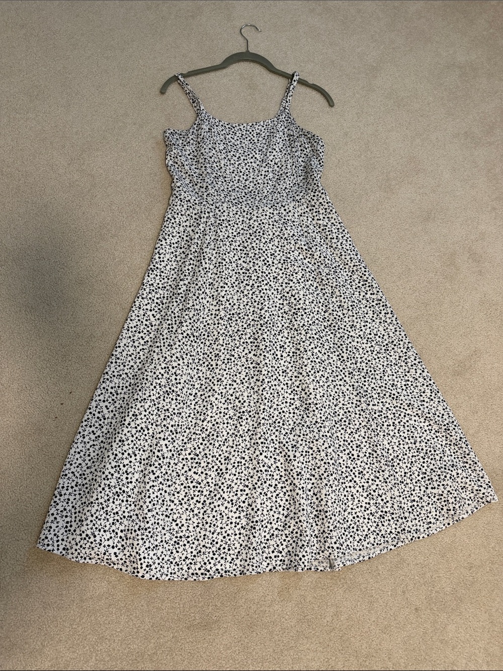 Gap sleeveless cotton lined dress